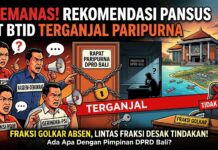 Mayoritas Fraksi Desak Rekomendasi Pansus TRAP soal BTID Segera Diparipurnakan, Fraksi Golkar Tak Hadir dalam Rapat Koordinasi