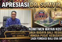 Dr. Somvir: Bali Tetap Mendunia Karena Koster Konsisten Menjaga Adat, Budaya, dan Alam