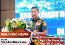 Brigjen TNI Yoga Raharja: Bela Negara Bukan Hanya Soal Fisik Tetapi Lebih Kepada Integritas