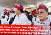 Wakil Bupati Tabanan Made Dirga Buka Baturiti Festival 2026, Sukses Digelar Hadirkan Parade Gebogan hingga Artis Pop Bali